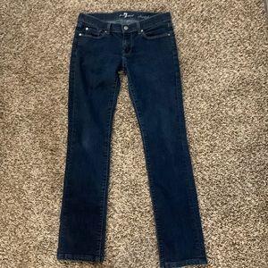 Size 29 7 of all man kind straight leg women’s jeans